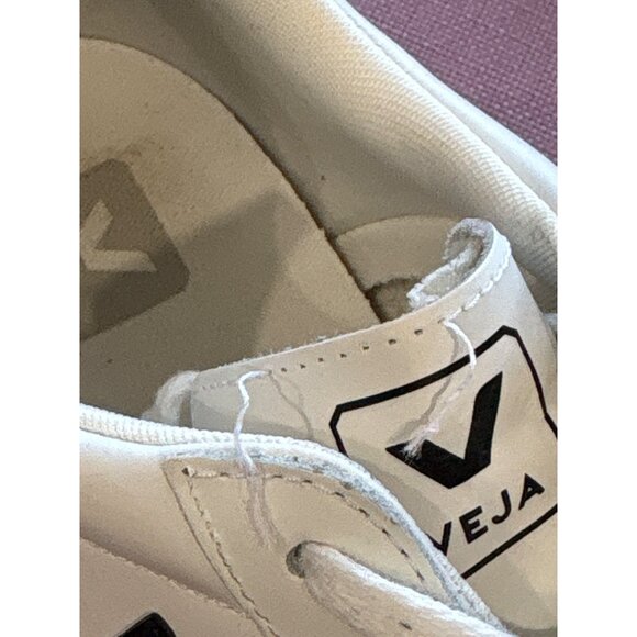 Veja Esplar Logo Sneakers in Extra-White Black 11 Mens Athletic Shoes - Picture 8 of 14